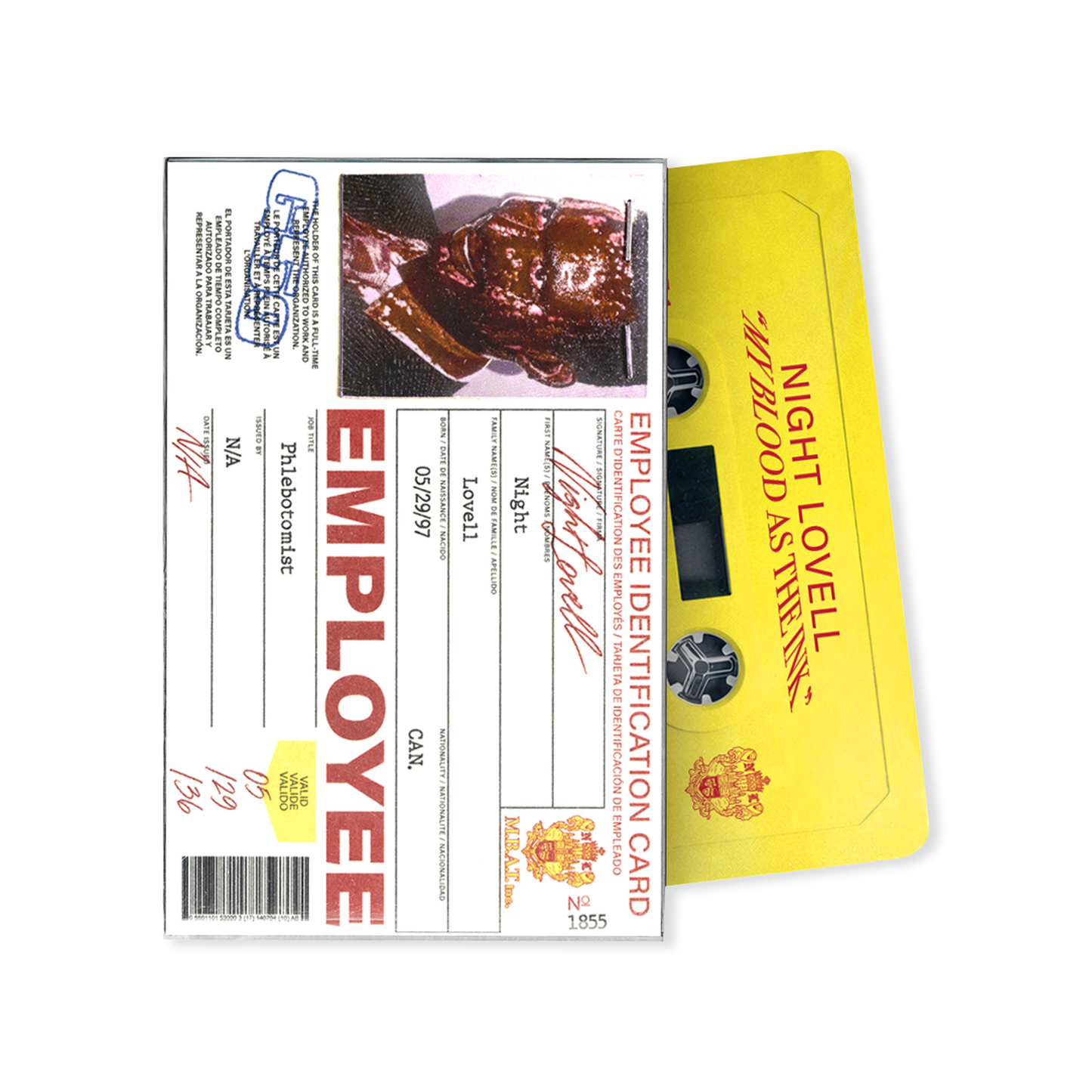 My Blood As The Ink - Cassette
